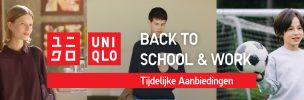 Back To School & Work: tijdelijk aanbiedingen bij UNIQLO