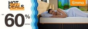 Hot Deals: tot 60% korting bij Emma Matras
