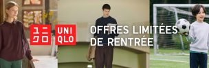 UNIQLO : offres limitées de rentrée