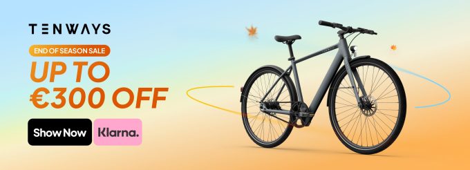 Met de e-bike op pad: scoor tot €300 korting bij TENWAYS